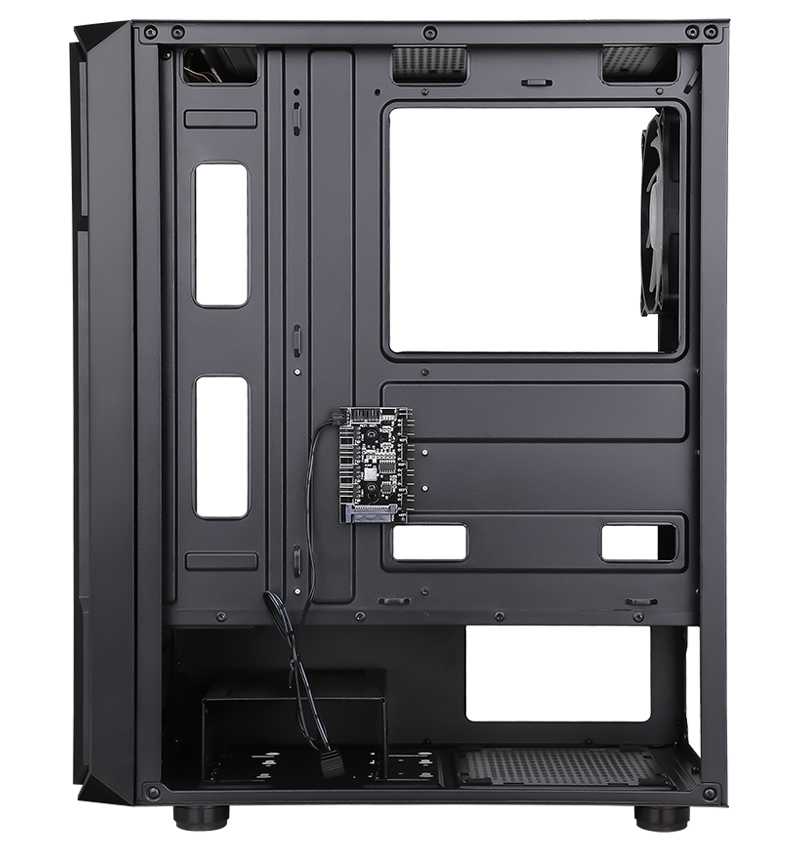 itek ITGCAST33B computer case Midi Tower Black image 4