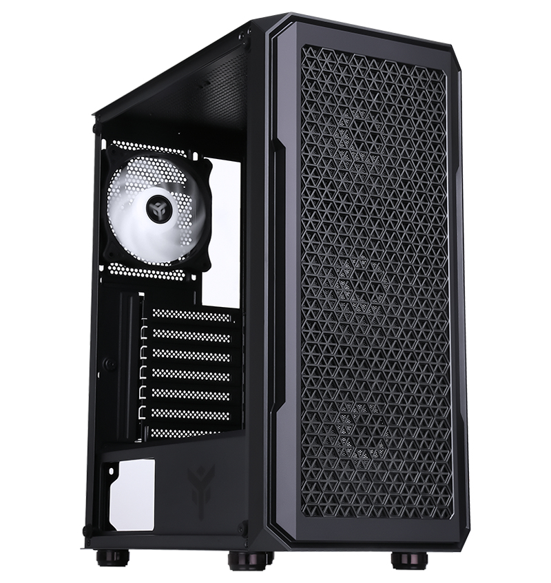 itek ITGCAST33B computer case Midi Tower Black image 10
