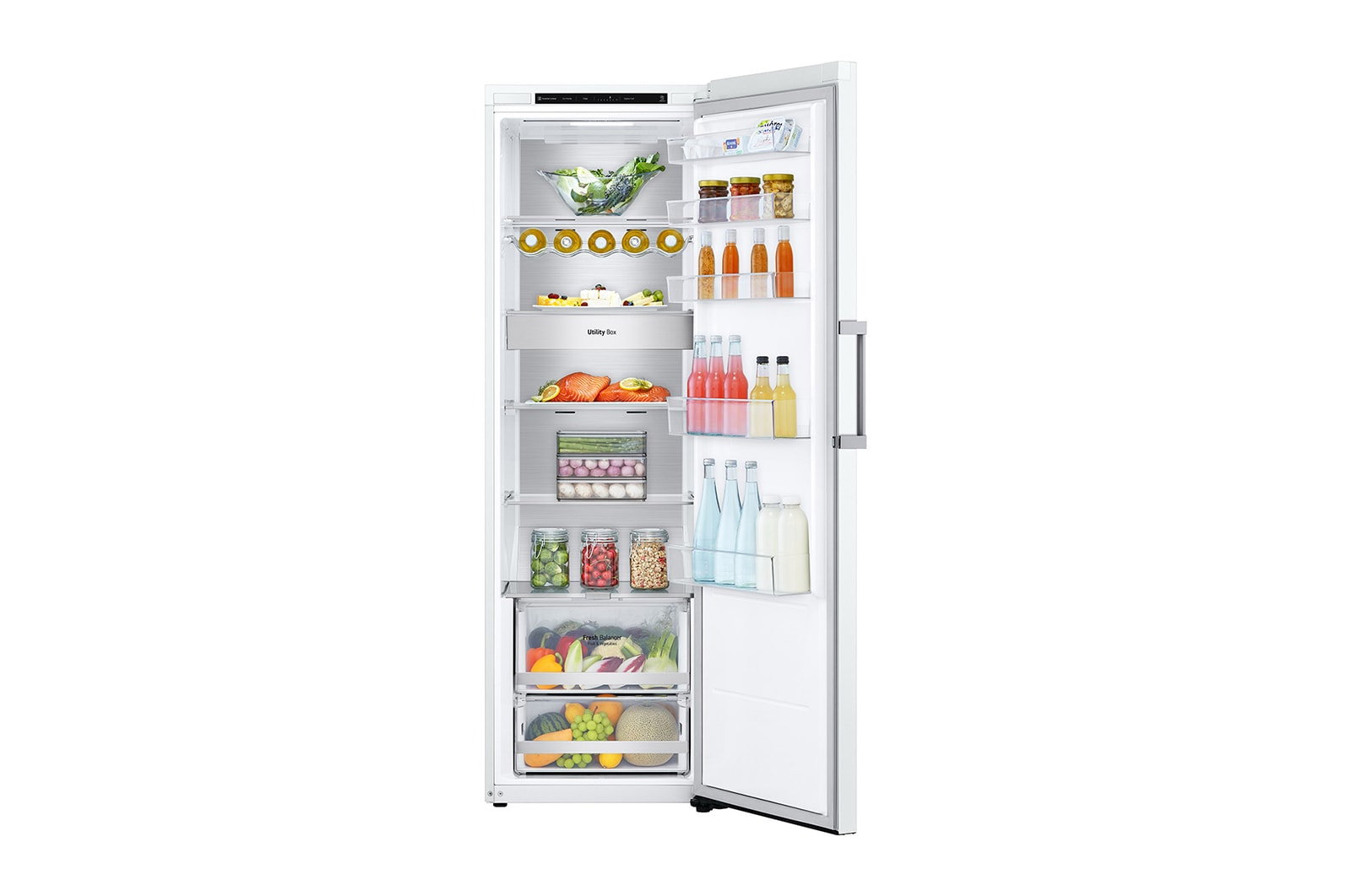 LG GLT71SWCSE fridge Freestanding 386 L E White - Image 2