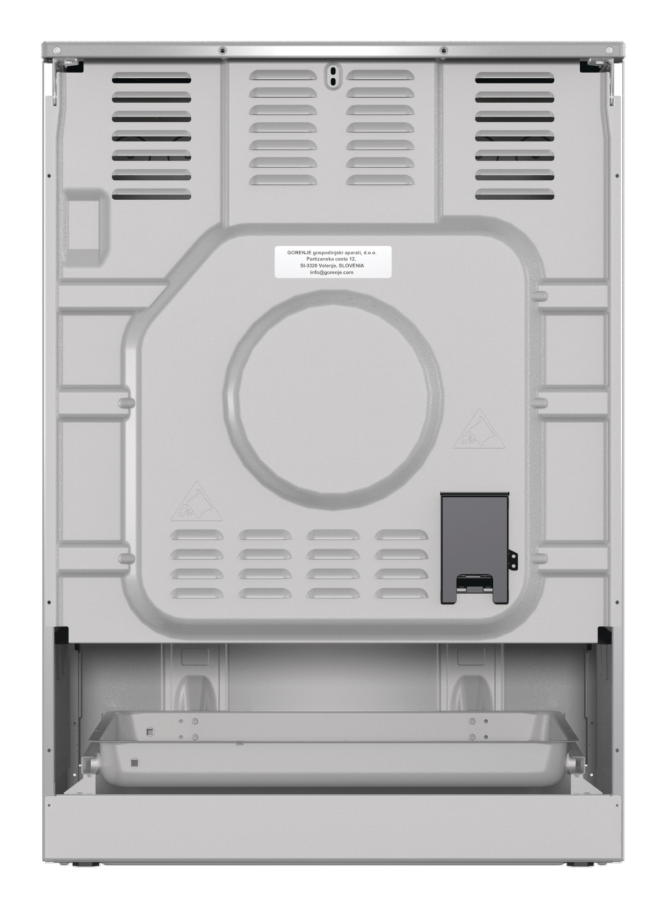 Gorenje GEIT6E81XPG Freestanding cooker Electric Zone induction hob Stainless steel – image 5