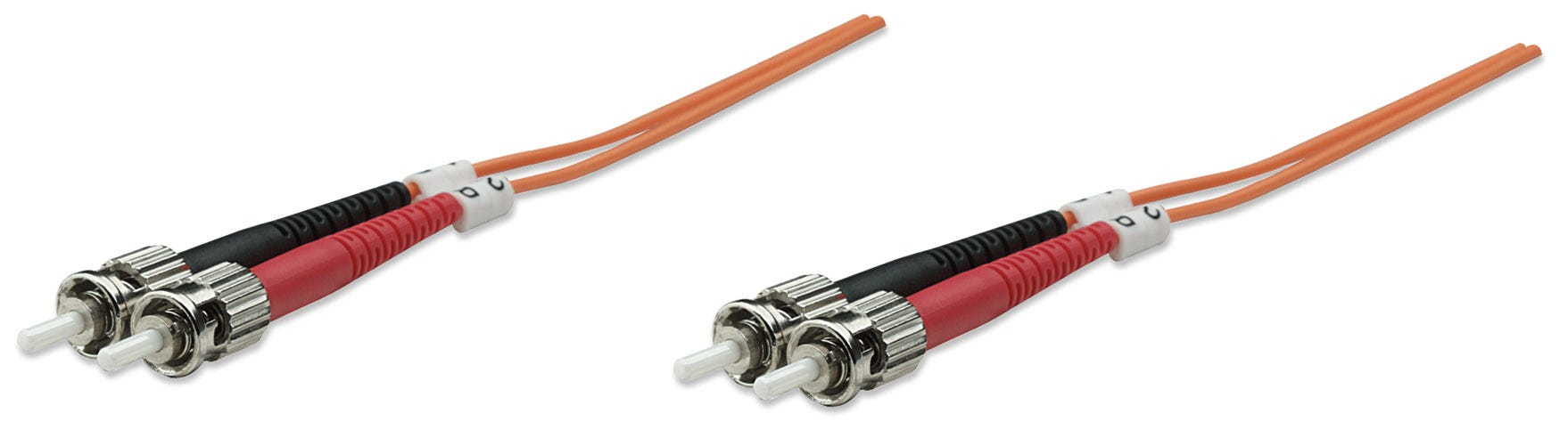 Intellinet 1m ST/ST cavo InfiniBand e in fibra ottica Arancione