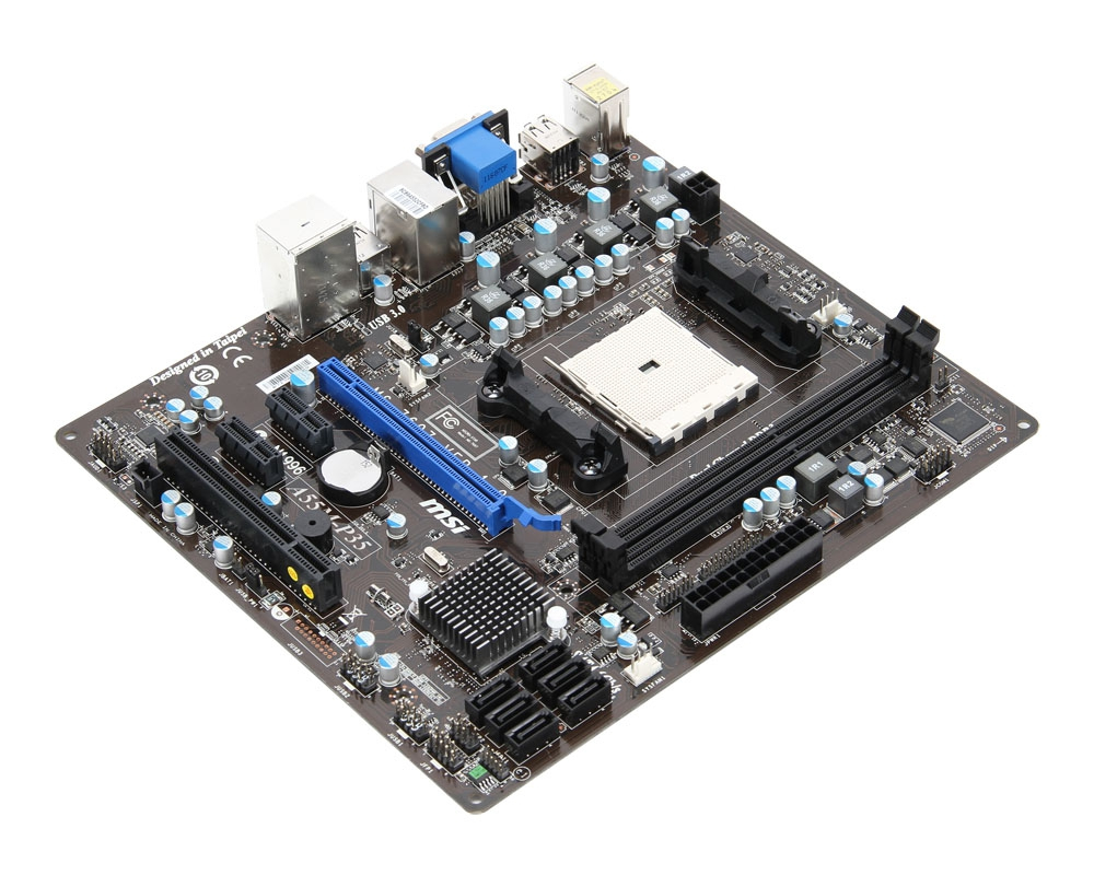 MSI A55M-P35 AMD A55 Socket FM1 micro ATX image 4