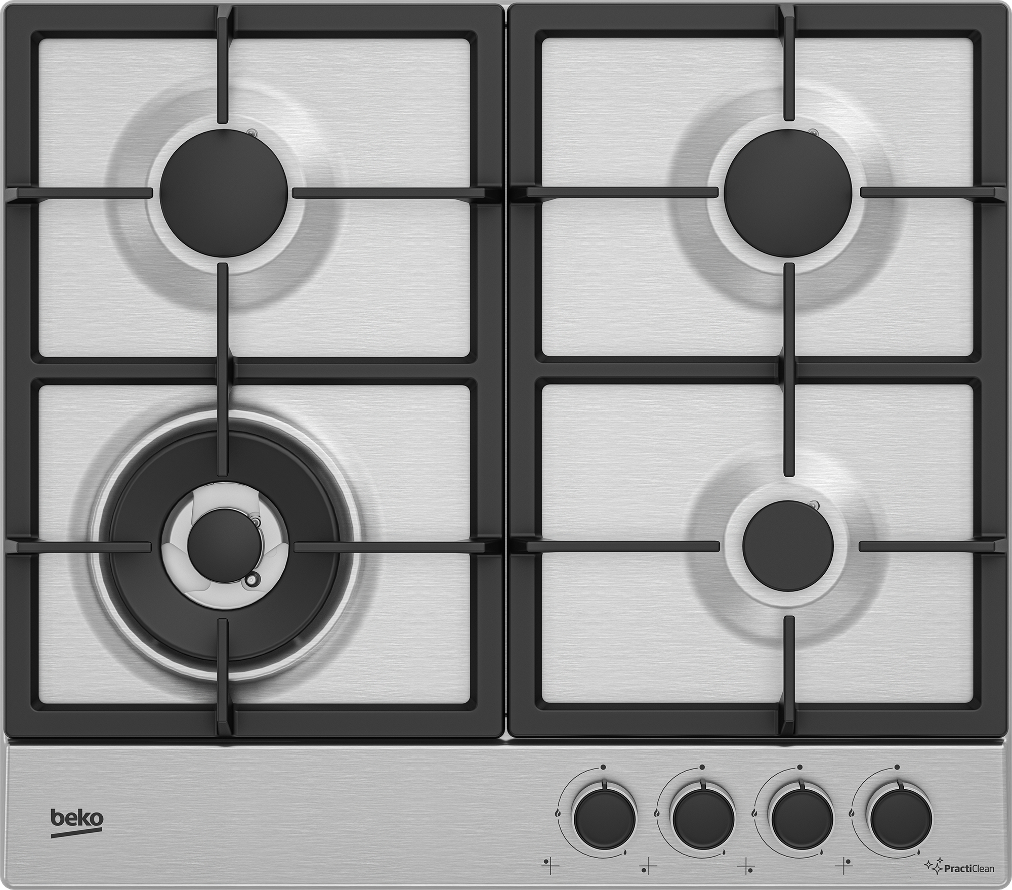 Beko HIAW64225SXE — vue 1 sur 5