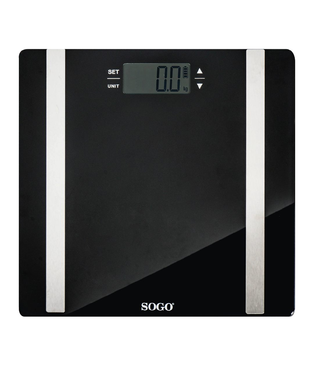 Sogo BAB-SS-3980 personal scale Square Black Electronic personal scale – image 3