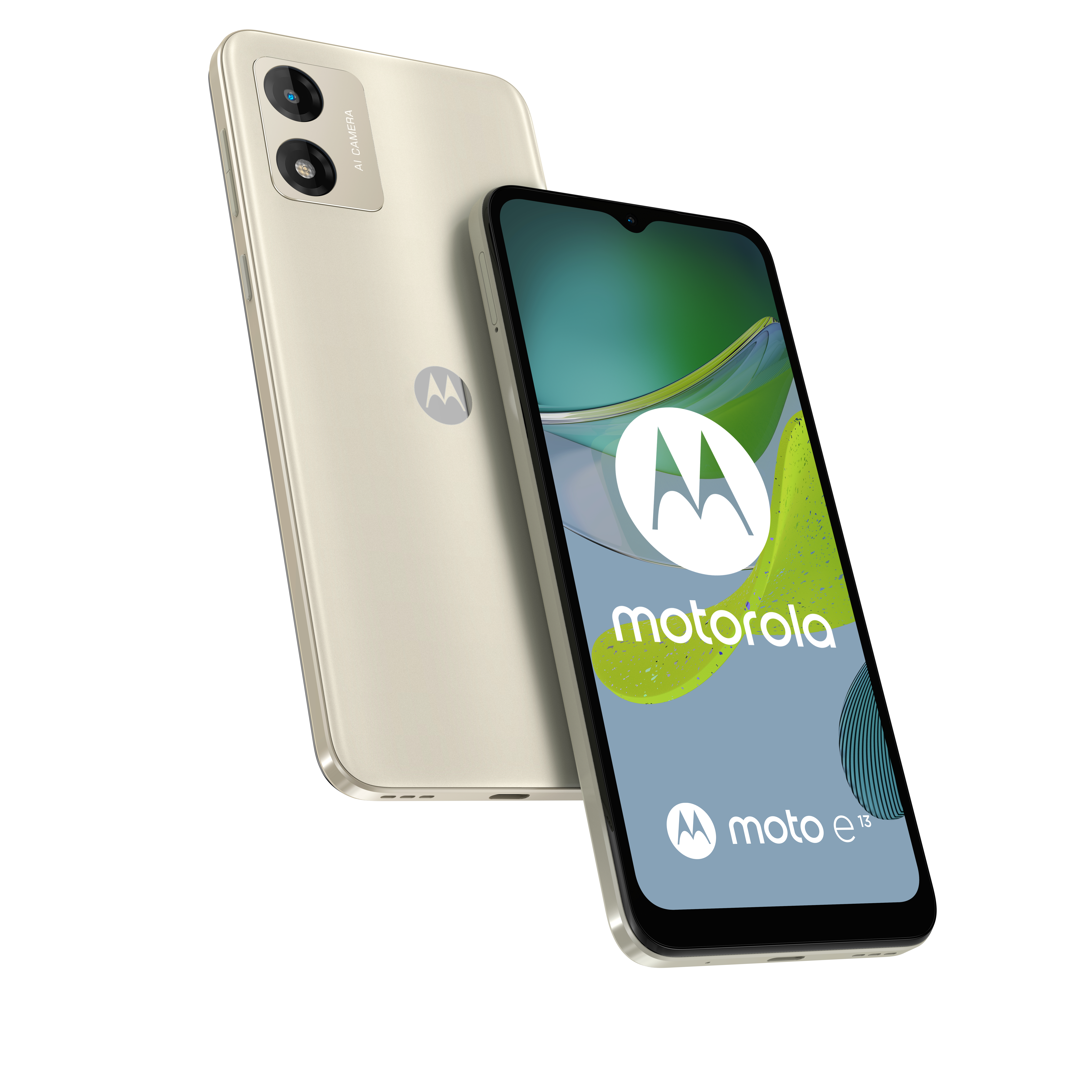 Motorola Moto E 13 16,5 cm (6.5') Dubbla SIM-kort Android 13 Go edition 4G USB Type-C 2 GB 64 GB 5000 mAh Vit