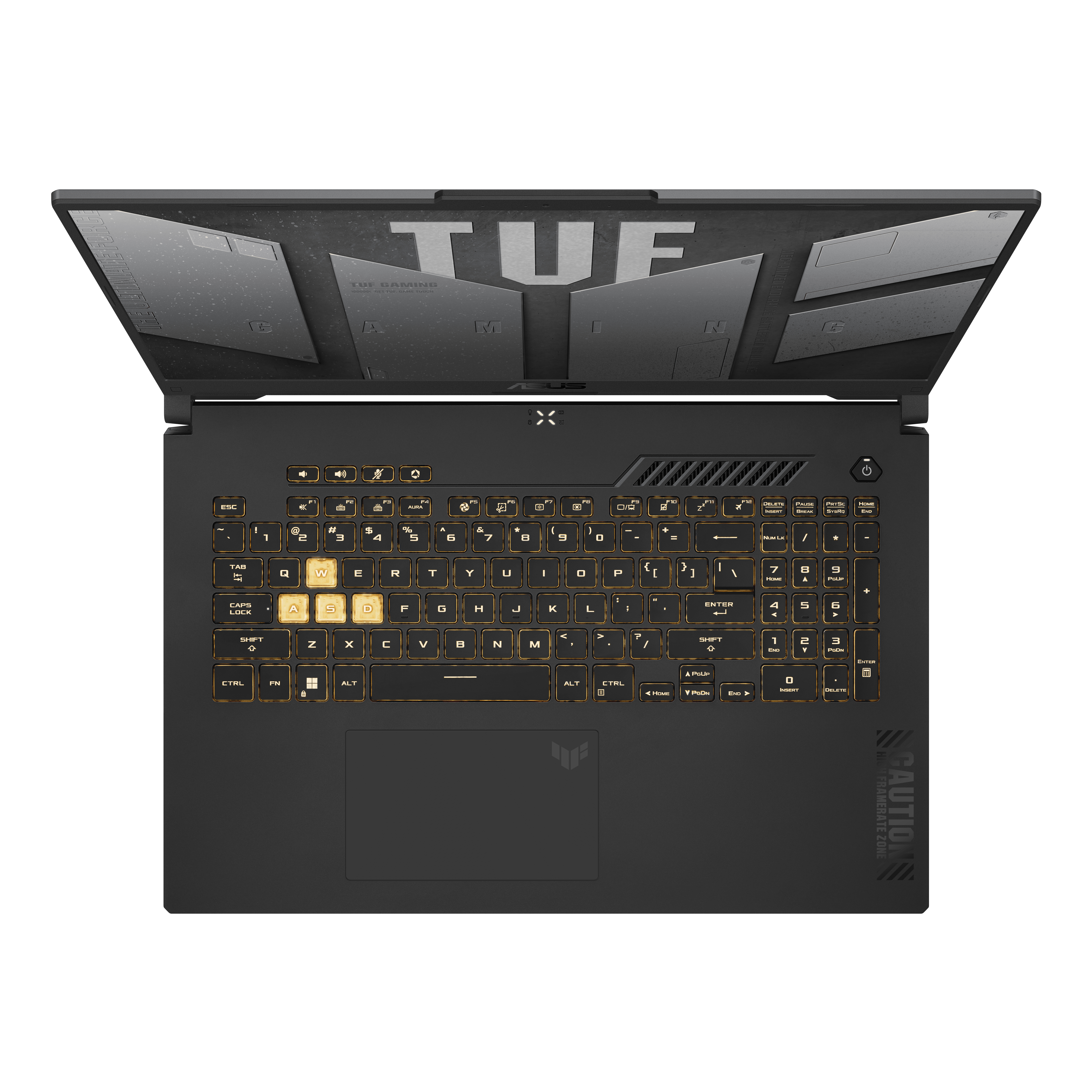 ASUS TUF Gaming F17 TUF707ZV4-HX047 Intel® Core™ i7 i7-12700H Laptop 43.9 cm (17.3″) Full HD 32 GB DDR4-SDRAM 1 TB SSD NVIDIA GeForce RTX 4060 Wi-Fi 6 (802.11ax) Grey image 5