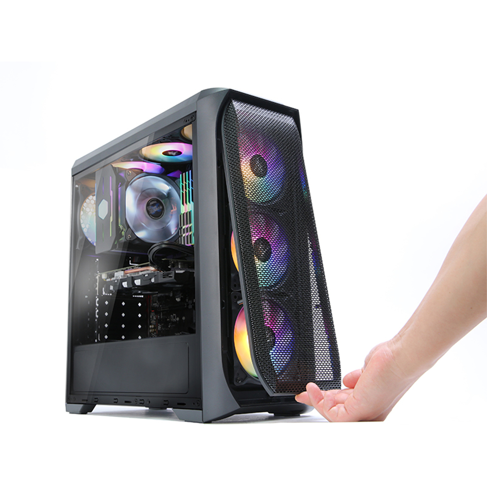 Zalman N5 MF computer case Midi Tower Black image 2