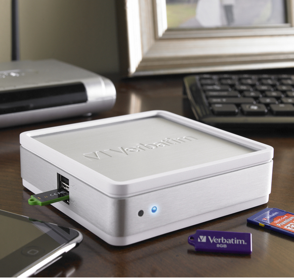 Verbatim MediaShare Mini external hard drive 0 GB Grey image 4