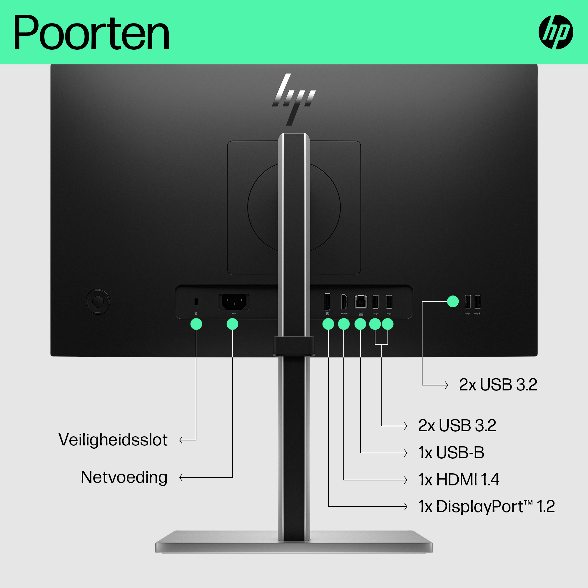 HP E-Series E22 G5 FHD Monitor. Display diagonal: 54.6 cm (21.5"), HD type: Full HD, Display technology: LCD, Display surf