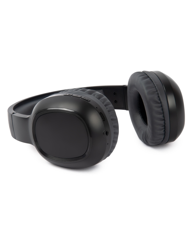Vultech HBT-11BK headphones/headset Wireless Head-band Calls/Music USB Type-C Bluetooth Black – image 3