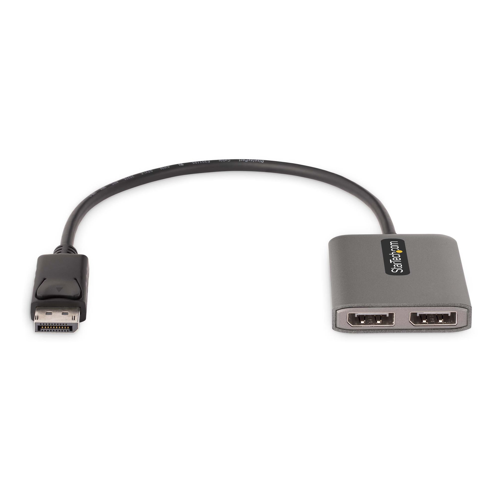 Hub StarTech MST14DP122DP - 2 x DisplayPort - Gris - MST14DP122DP Hub StarTech MST14DP122DP - 2 x DisplayPort - Gris - MST14DP122DP