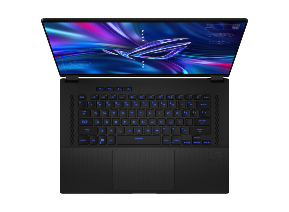 ASUS ROG Flow X16 GV601VI-NL017W Intel® Core™ i9 i9-13900H Hybrid (2-in-1) 40.6 cm (16″) Touchscreen WQXGA 32 GB DDR5-SDRAM 1 TB SSD NVIDIA GeForce RTX 4070 Wi-Fi 6E (802.11ax) Windows 11 Home Black image 2