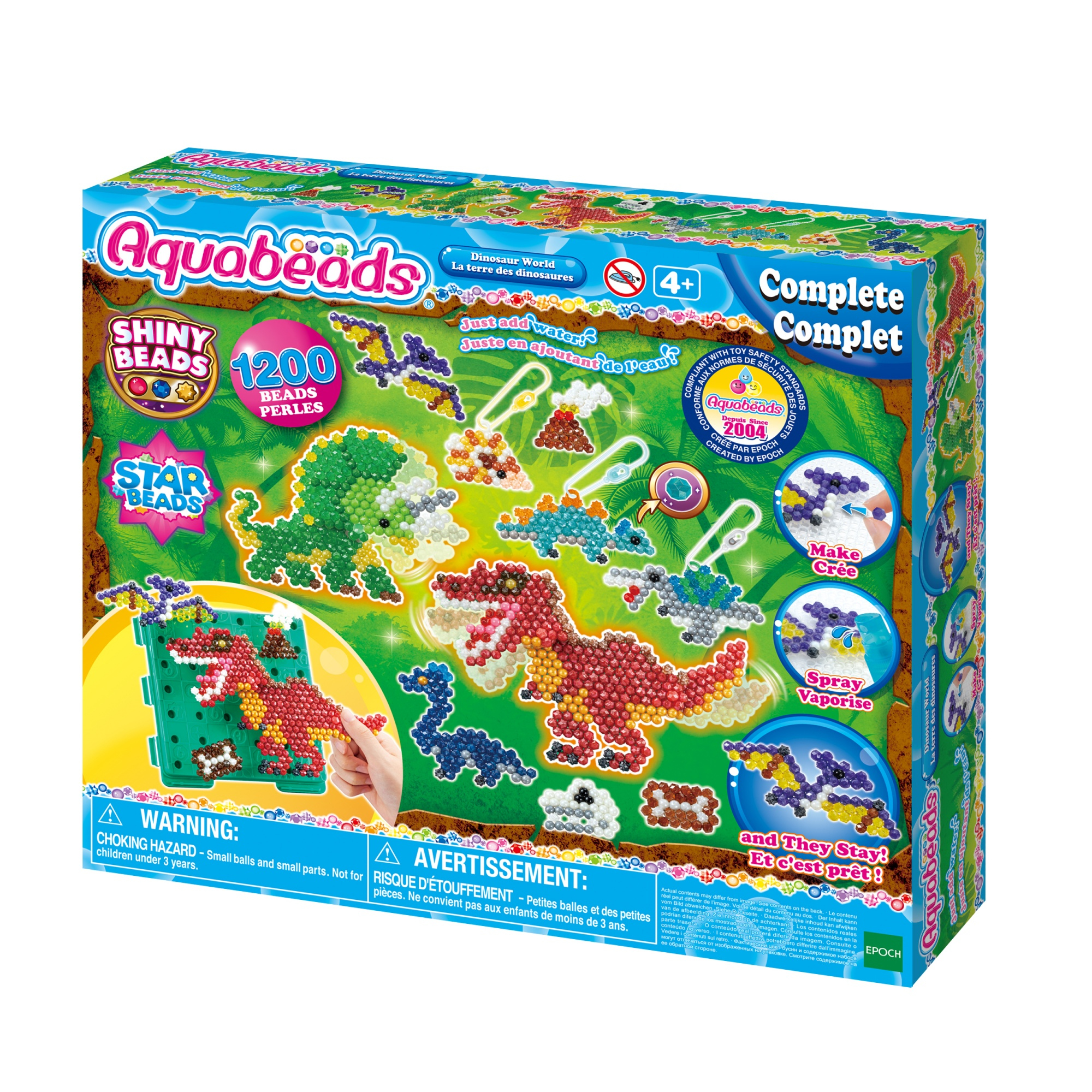Set de personnages aquabeads animal crossing - nouveaux horizons  multicolore Aquabeads