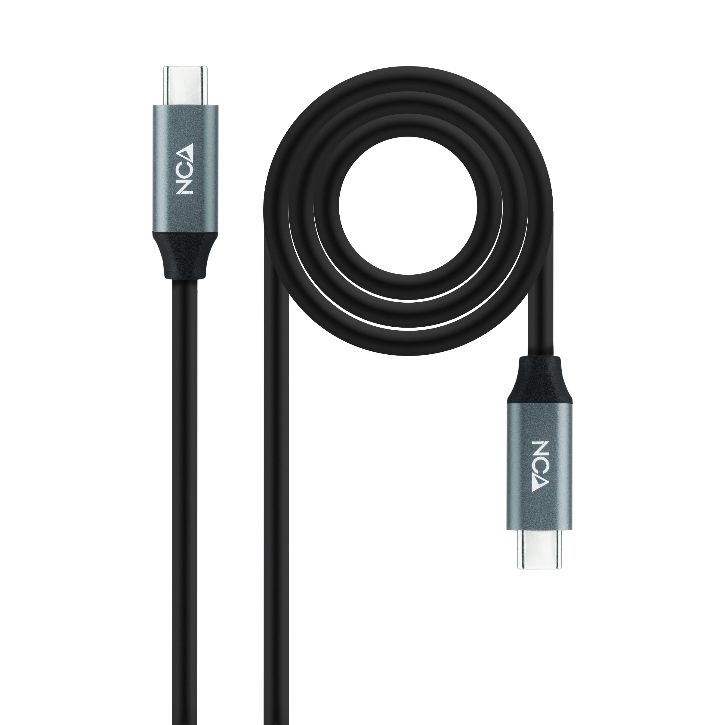 Nanocable 10.01.4302 USB4 Gen 2x2 USB-C Kablo, 2m, Siyah