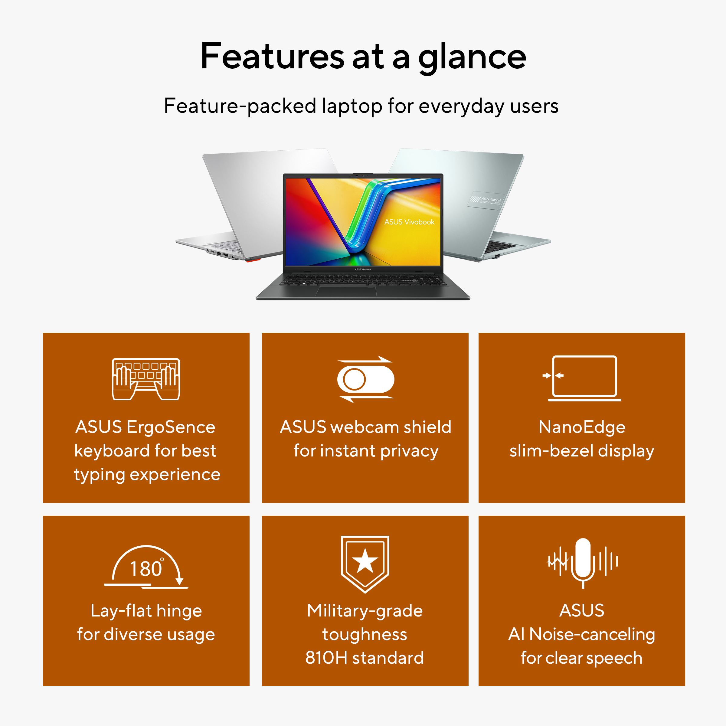 ASUS Vivobook Go E1504FA-L1367W AMD Ryzen™ 5 7520U Laptop 39.6 cm (15.6″) Full HD 16 GB LPDDR5-SDRAM 512 GB SSD Wi-Fi 6E (802.11ax) Windows 11 Home Belgian Black image 21