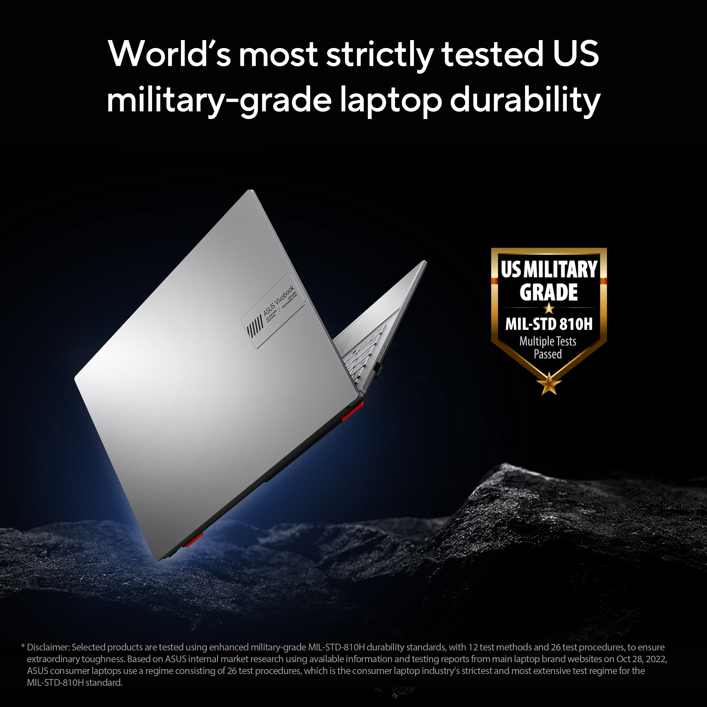 ASUS Vivobook Go E1504FA-L1367W AMD Ryzen™ 5 7520U Laptop 39.6 cm (15.6″) Full HD 16 GB LPDDR5-SDRAM 512 GB SSD Wi-Fi 6E (802.11ax) Windows 11 Home Belgian Black image 19