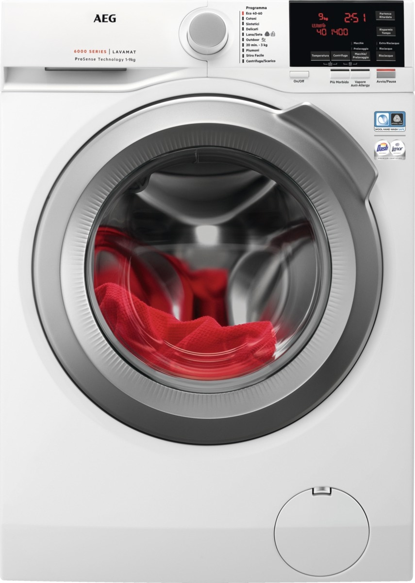 AEG L6FEG943 washing machine Front-load