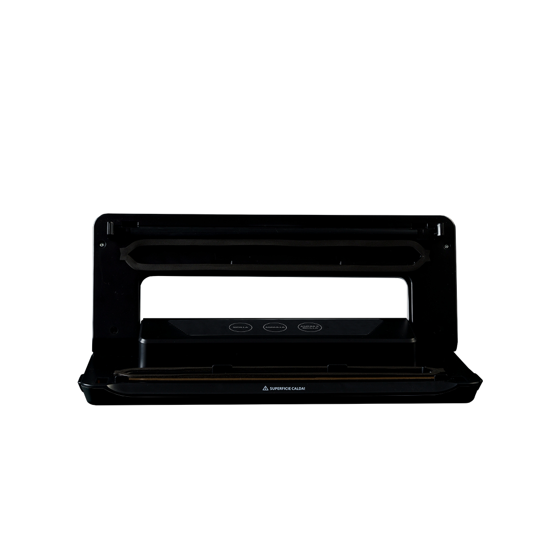 Resim Pyramidea MSV11N Vakum Makinesi - Siyah Plastik, Düğme Kontrollü, 390mm Genişlik