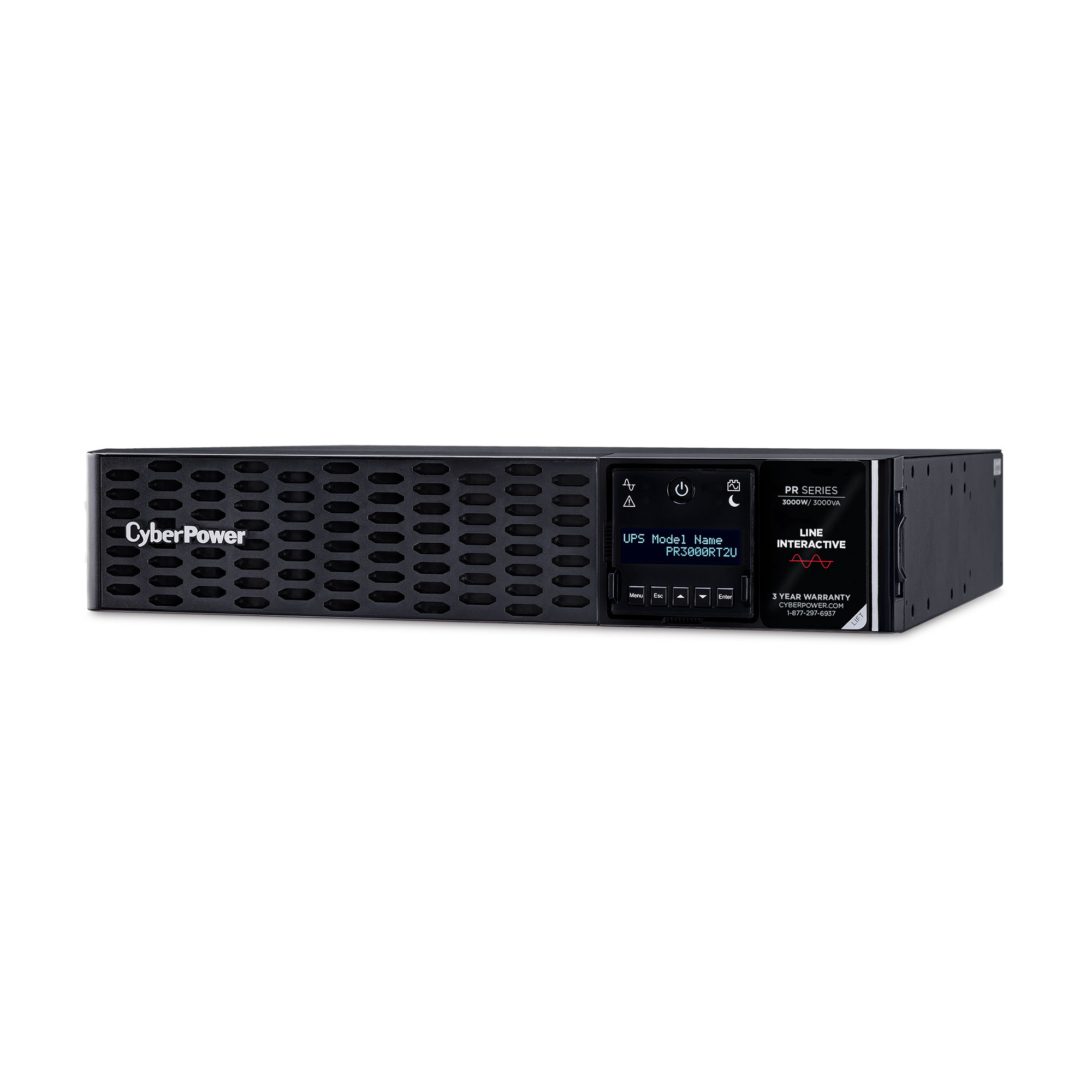 CyberPower PR3000RT2U uninterruptible power supply (UPS) Line-Interactive 3 kVA – image 3