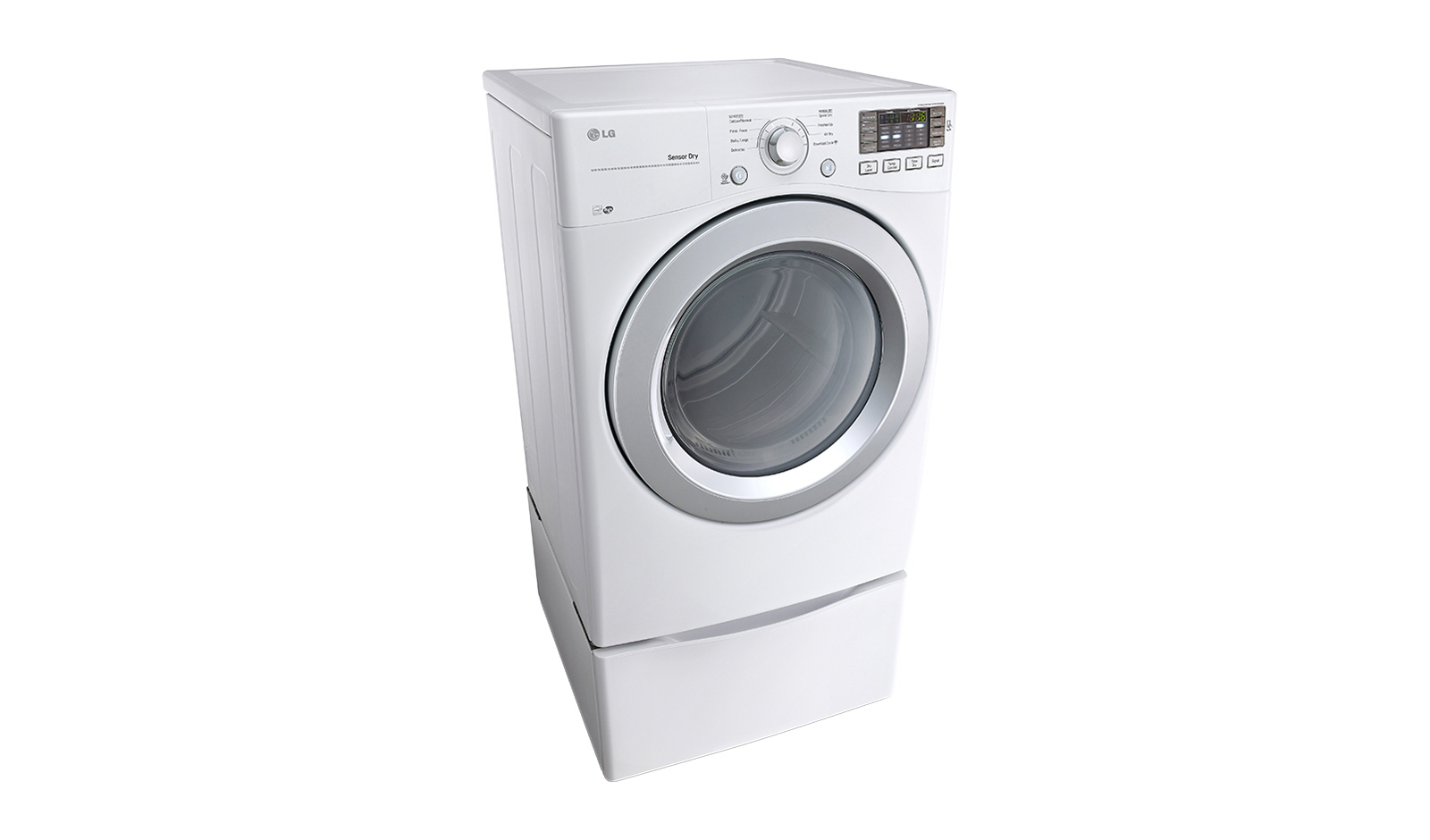 LG DLE3170W tumble dryer Freestanding Front-load – image 2