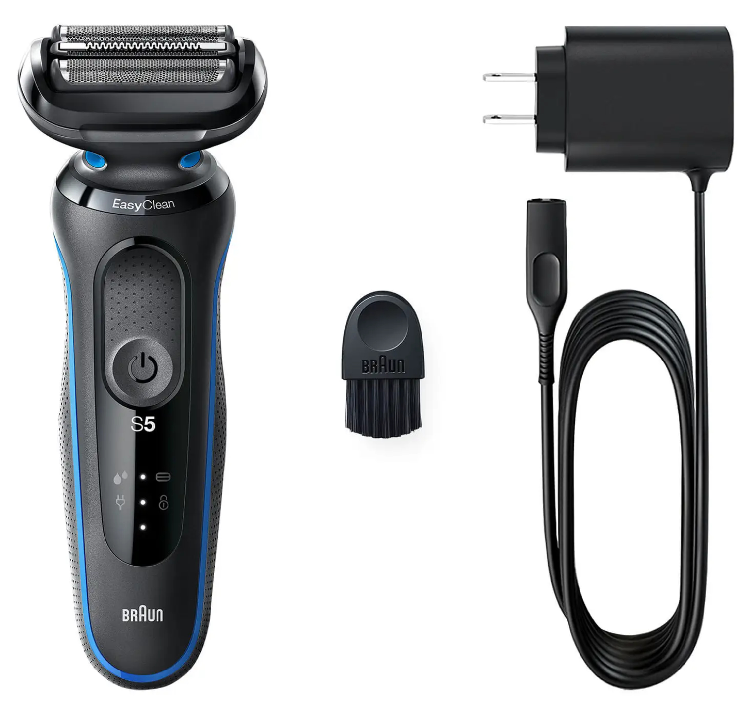 Braun 51-B1000s Foil shaver Black, Blue – image 5