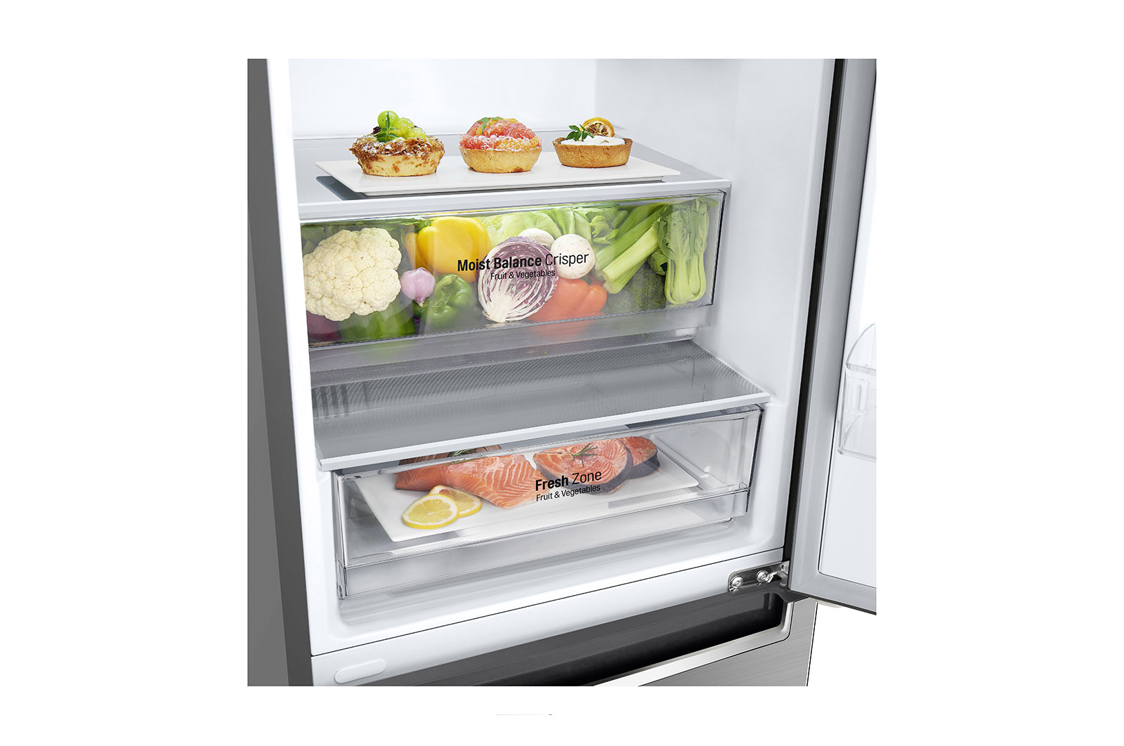 LG GBB72PZEZN fridge-freezer Freestanding – image 6