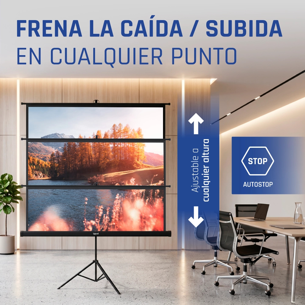 iggual PSITS200 projection screen 2.82 m (111") 1:1 – image 6
