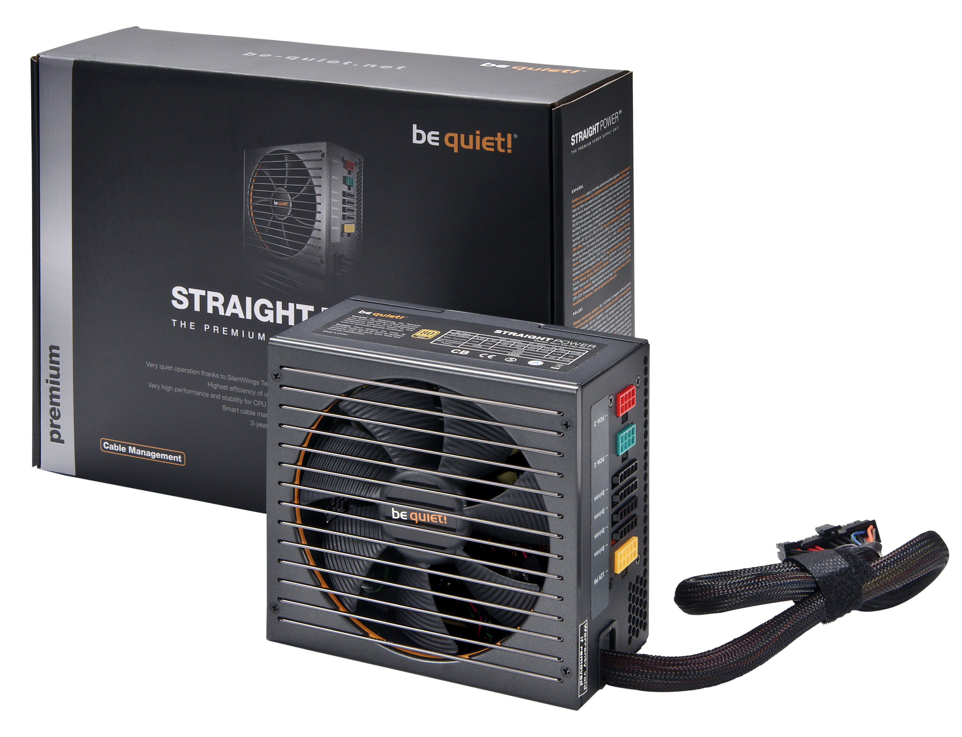 be quiet! Straight Power E9 CM power supply unit 480 W 20+4 pin ATX ATX Black image 3