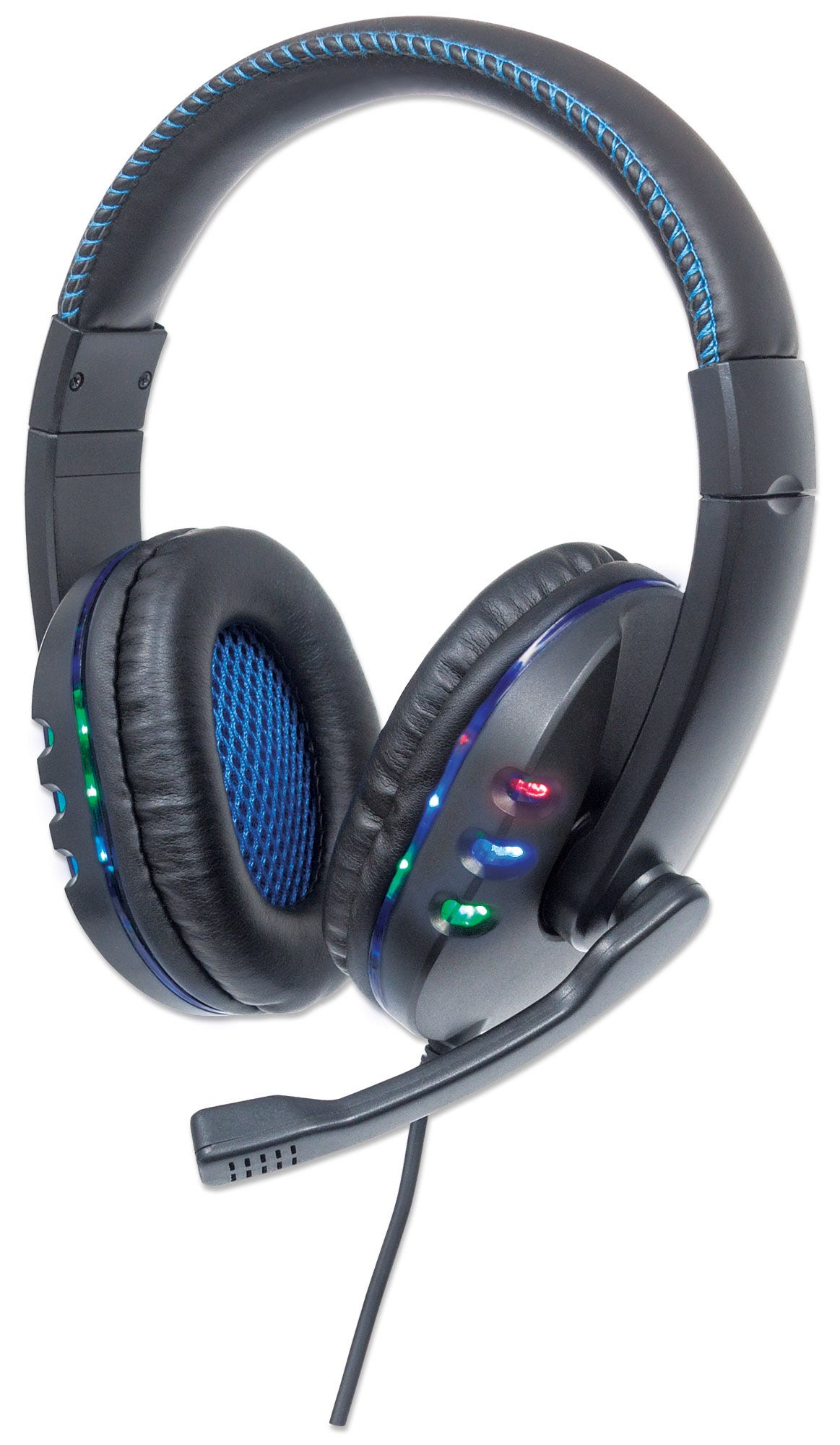 AUDIFONOS DIADEMA, MANHATTAN,176088,AUDIFONO C/MICROFONO USB GAMING