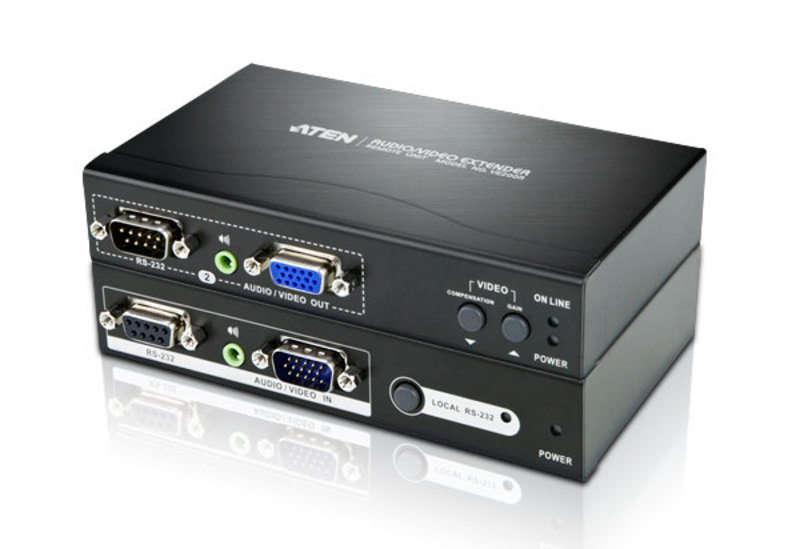 ATEN VE200-AT-U AV extender AV transmitter & receiver Black – image 1