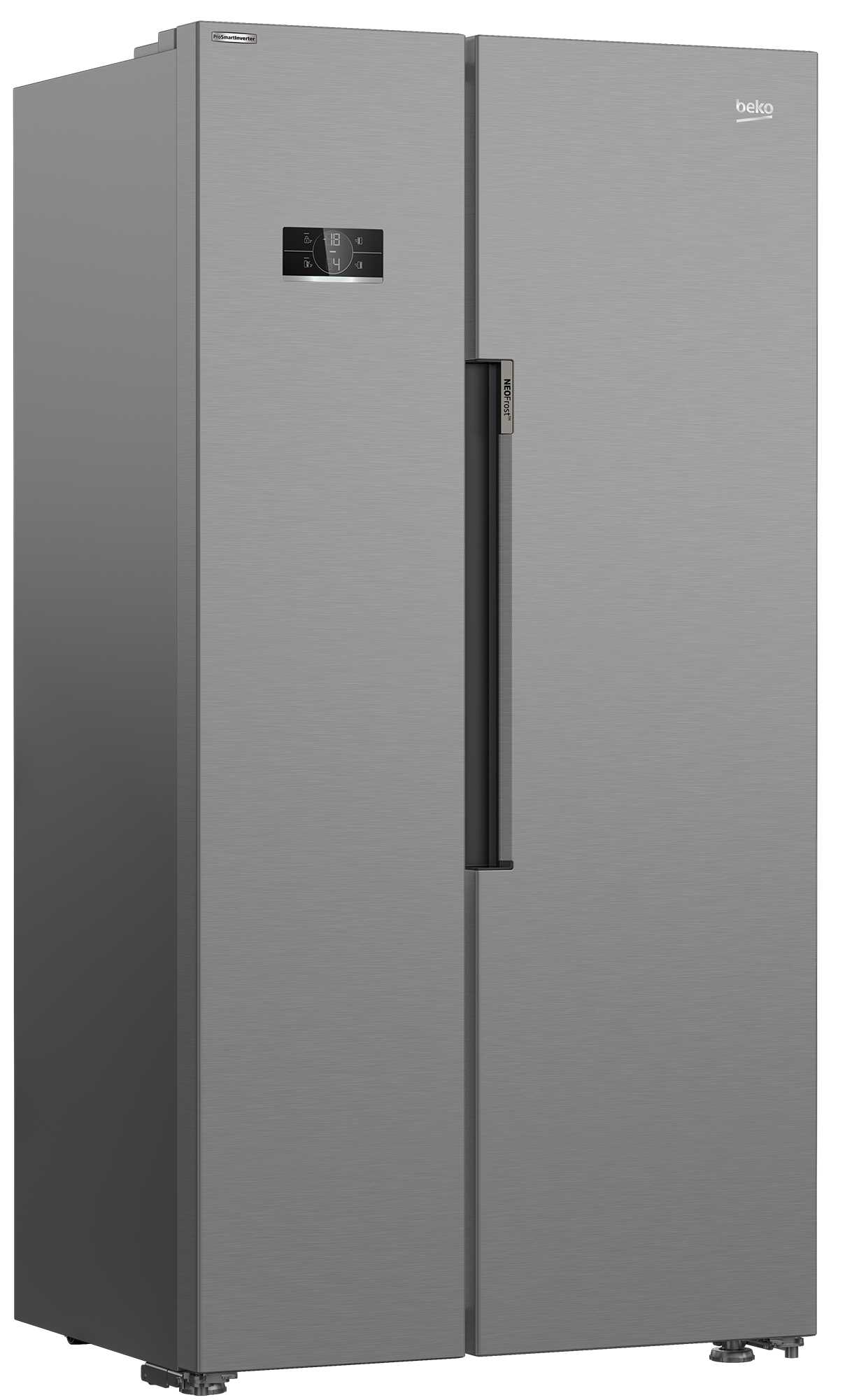 Beko GN1603140XBN side-by-side refrigerator Freestanding – image 2