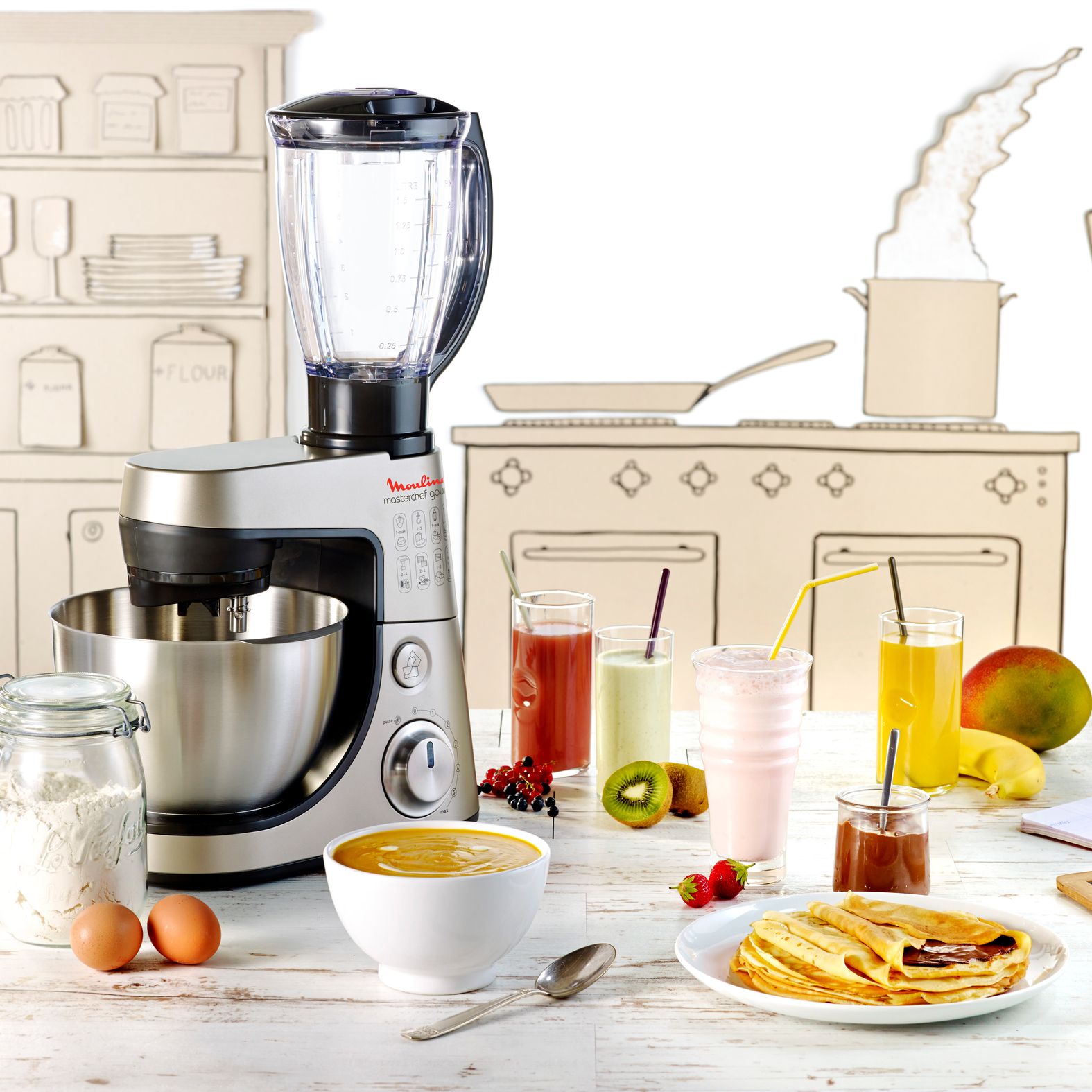 Moulinex QA4081B1 food processor – image 6