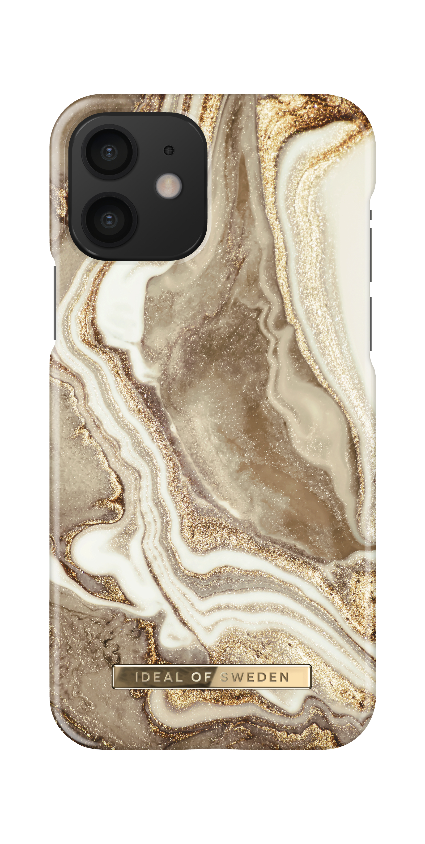 iDeal of Sweden Printed Case iPhone 12/12P Golden Sand Marb – image 5