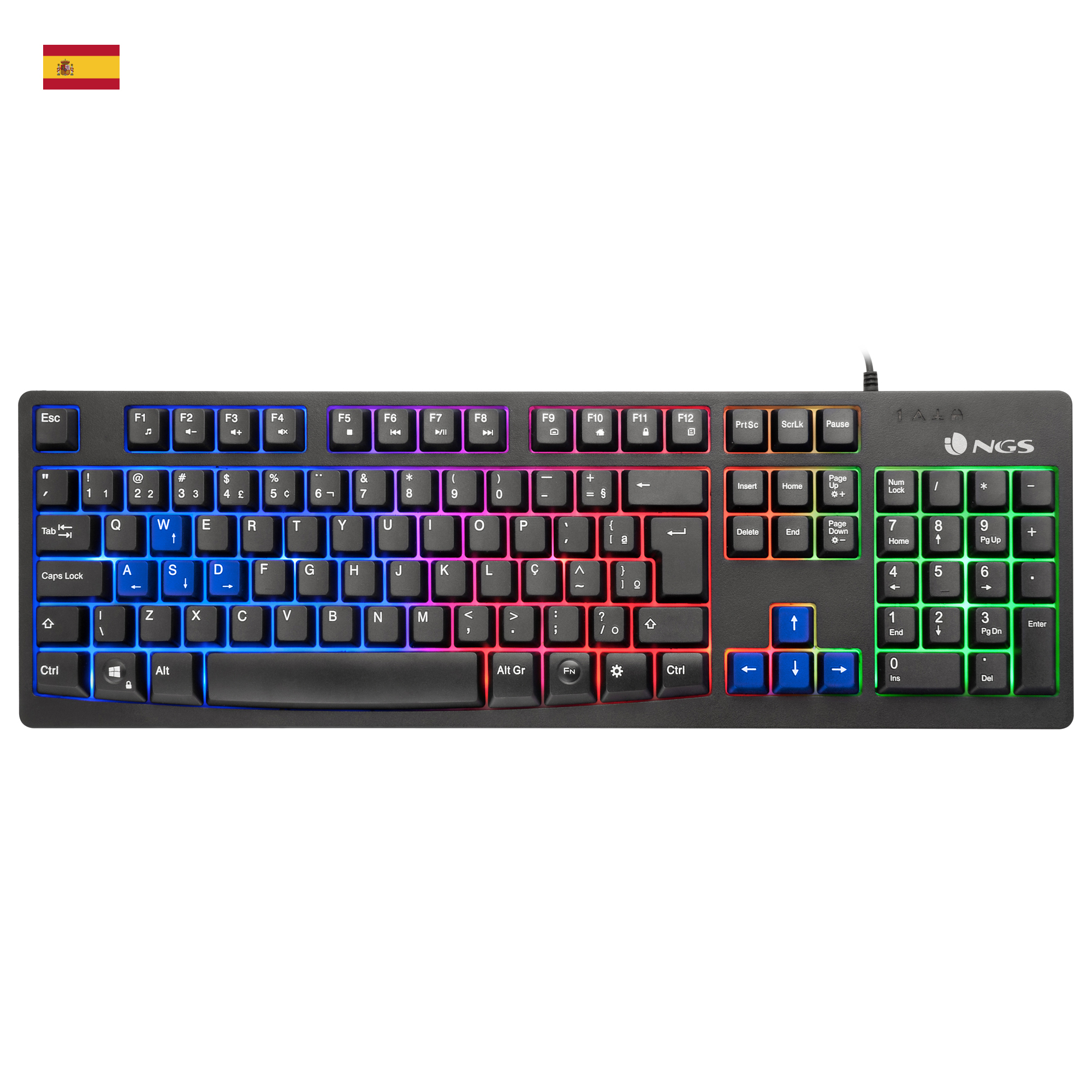 NGS GKX-300, QWERTY, ES