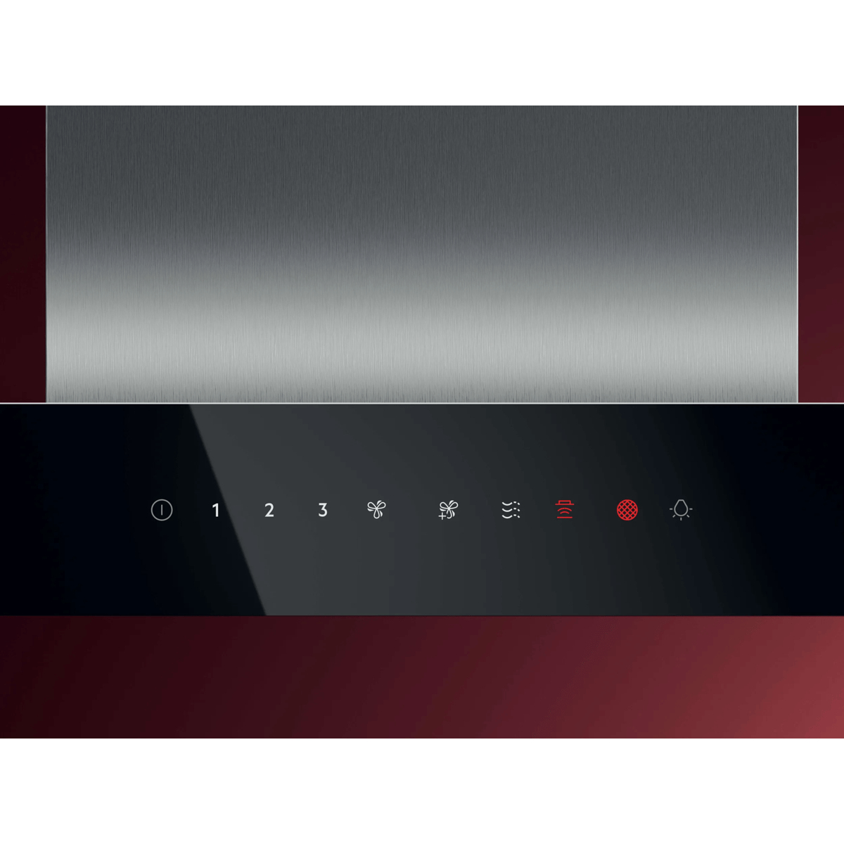 AEG GB67D61HL Wall-mounted Black, Stainless steel 600 m³/h – image 7