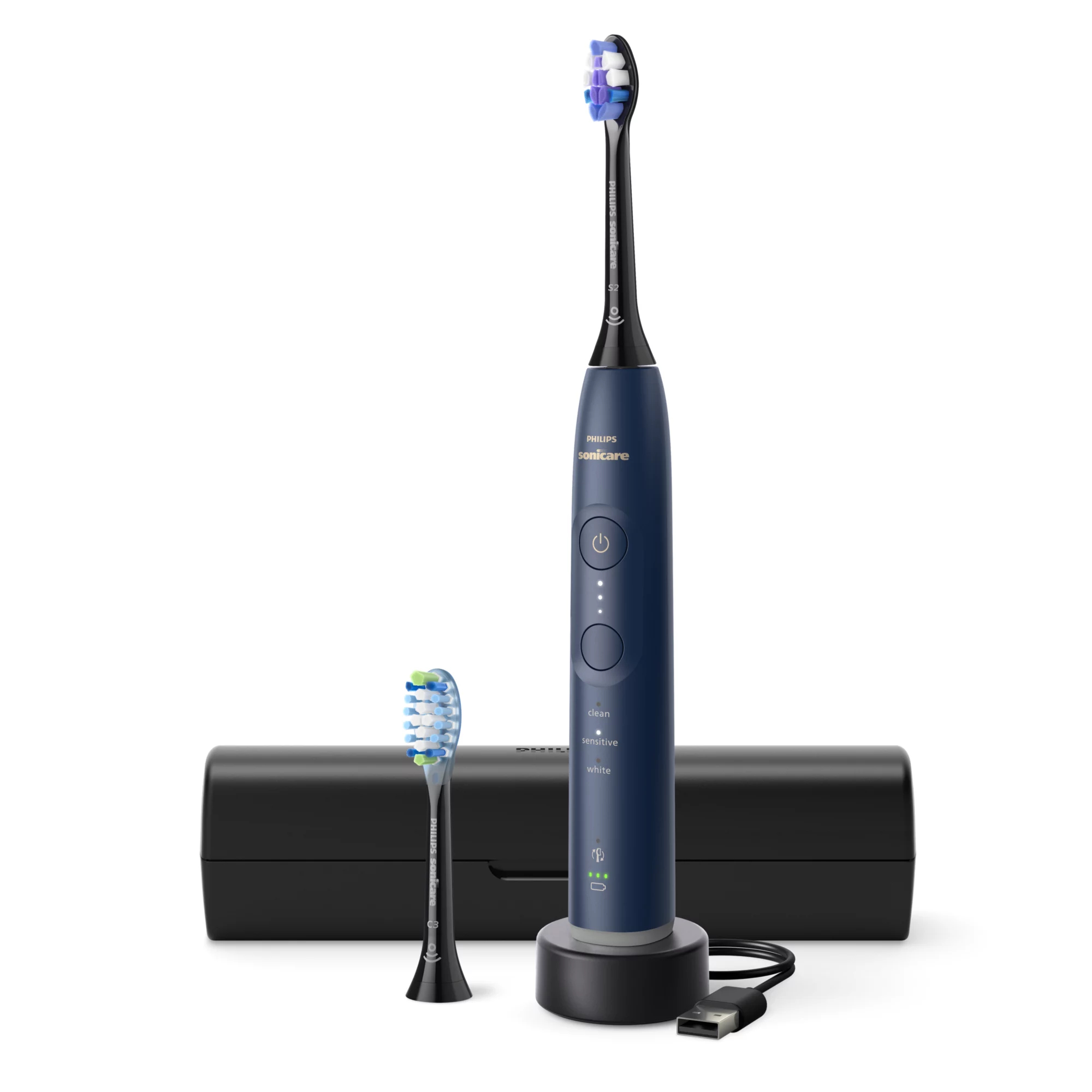 Philips Sonicare 6500 series HX7413/06 electric toothbrush Adult Sonic toothbrush Blue