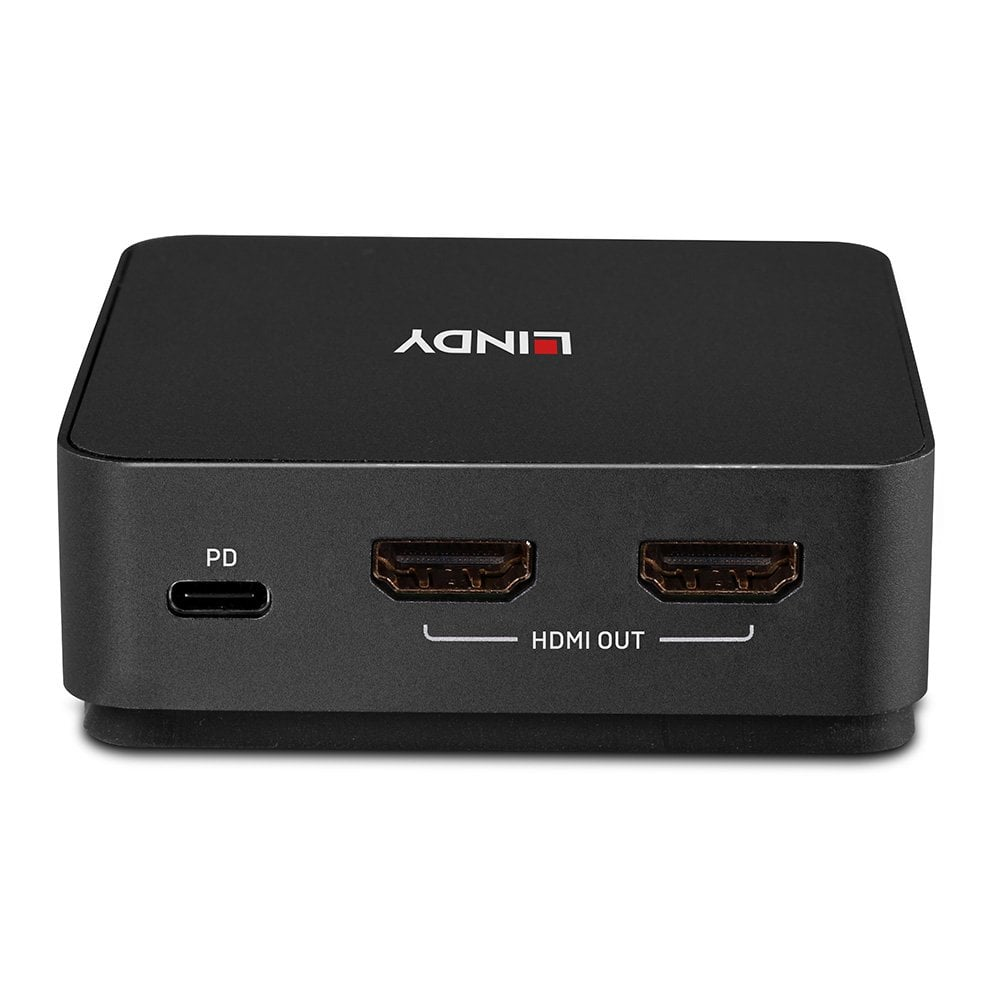 Lindy 2 Port Type C, Dual HDMI 4K60 KVM Switch – image 3