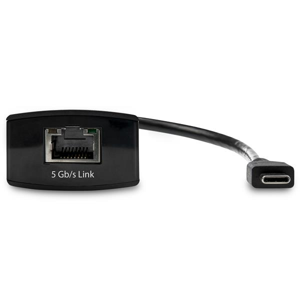 StarTech.com 5GbE USB C Network Adapter - NBASE-T NIC - USB 3.0 Type C 2.5 GbE /5 GbE Multi Speed Gigabit Ethernet - USB 3.1 Laptop to RJ45/LAN - Thunderbolt 3 – image 2