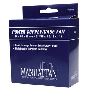 Manhattan 702041 computer cooling system Computer case Fan – image 3