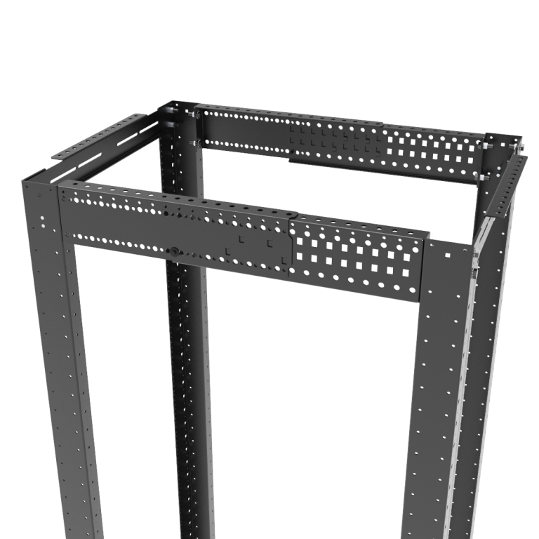 Vertiv VRX-45U2436-B-1224 rack cabinet 45U Freestanding rack Black – image 2