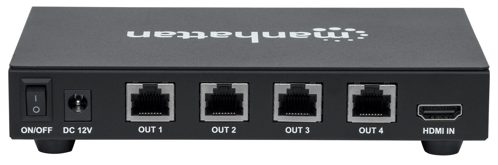 Manhattan 1080p 4-Port HDMI Extending Splitter Transmitter, Splits One Source to Four Outputs, Three Year Warranty – image 7