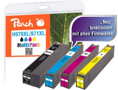 Peach PI300-431 ink cartridge High (XL) Yield Black, Cyan, Magenta, Yellow