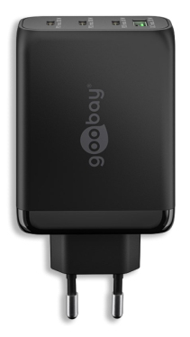 Tolerate USB-C PD GaN MULTIPORT FAST CHARGER (100W) POWERED BY GOOBAY BLK – image 2