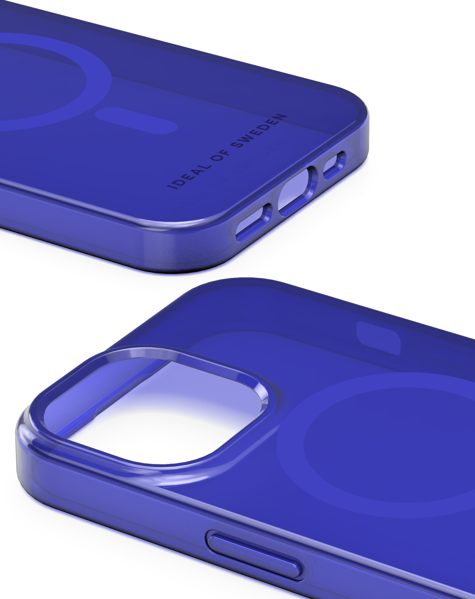 iDeal of Sweden Clear Case MagSafe iPhone 13 / 14 / 15 / 16e Cobalt Blue – image 1