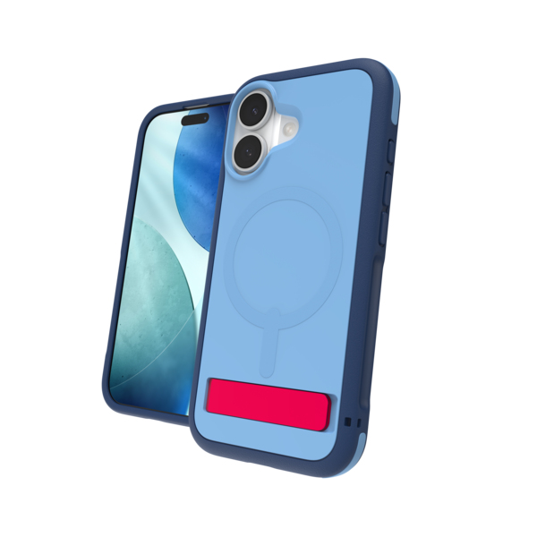 ZAGG Sedona Snap Kickstand coque de protection pour téléphones portables 16 cm (6.3") Housse Bleu