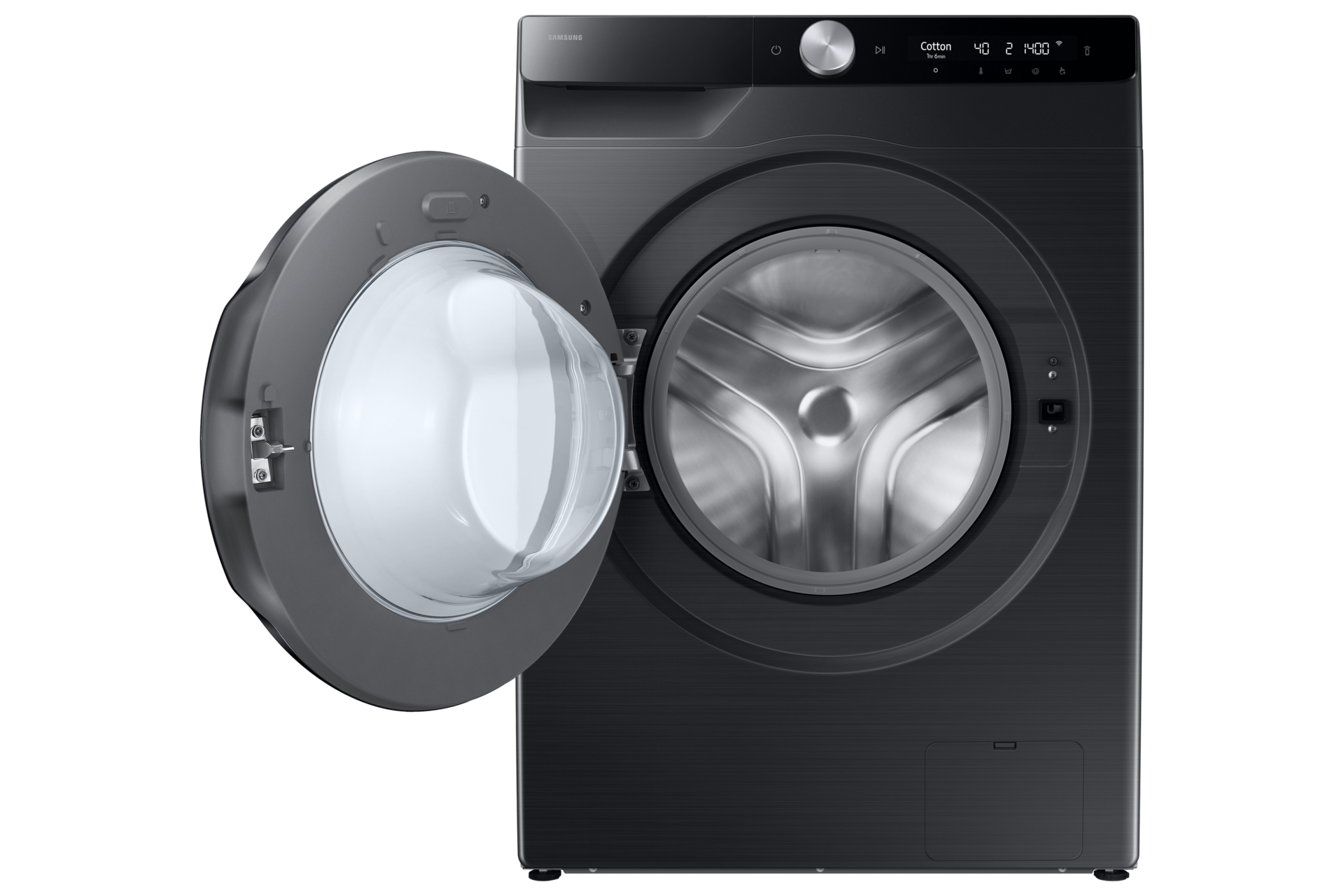 Samsung WD1EDG6B85BB washer dryer Freestanding Front-load Black – image 6