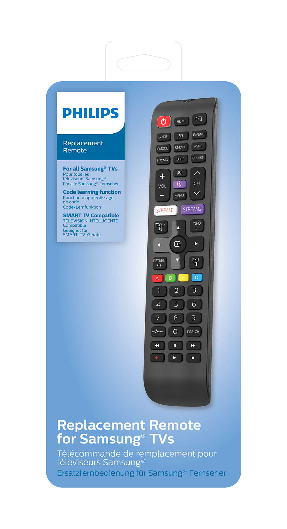 Philips SRP4010/10 remote control IR Wireless TV Press buttons – image 3