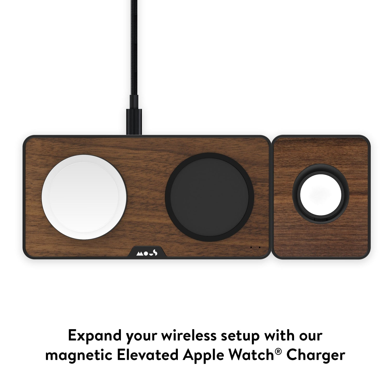 Mous Walnut Charging Station with MagSafe – image 4