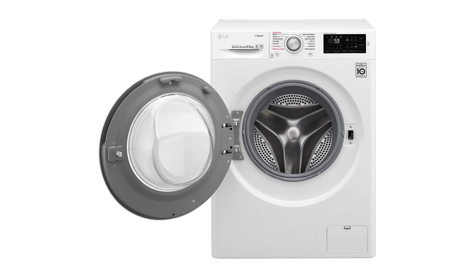 LG WD62J6WY1W washing machine Front-load – image 3