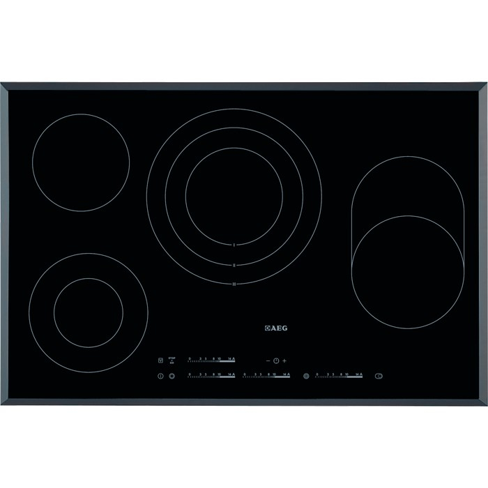 AEG HK585408FB Black Built-in 4 zone(s)